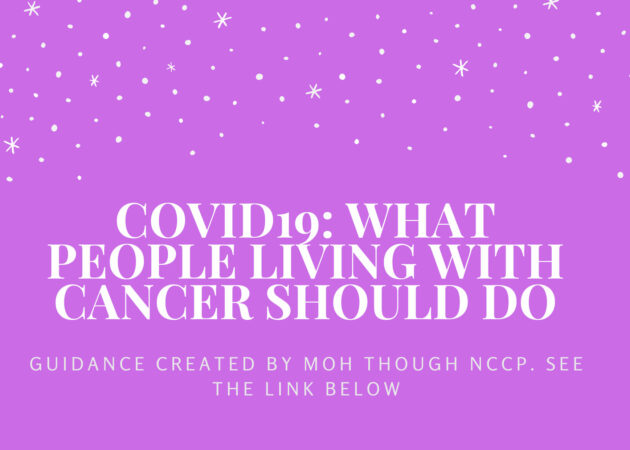 COVID-19: What People Living With Cancer Should Do